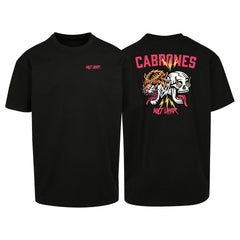 BL Cabrones, El Tigre y Skull, Backprint heavy tee